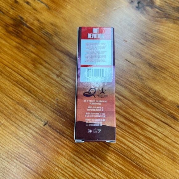 HOT DEVOTION SHINY TRAP Lipstick Jeffree Star New in Box Hot Red - Picture 4 of 4